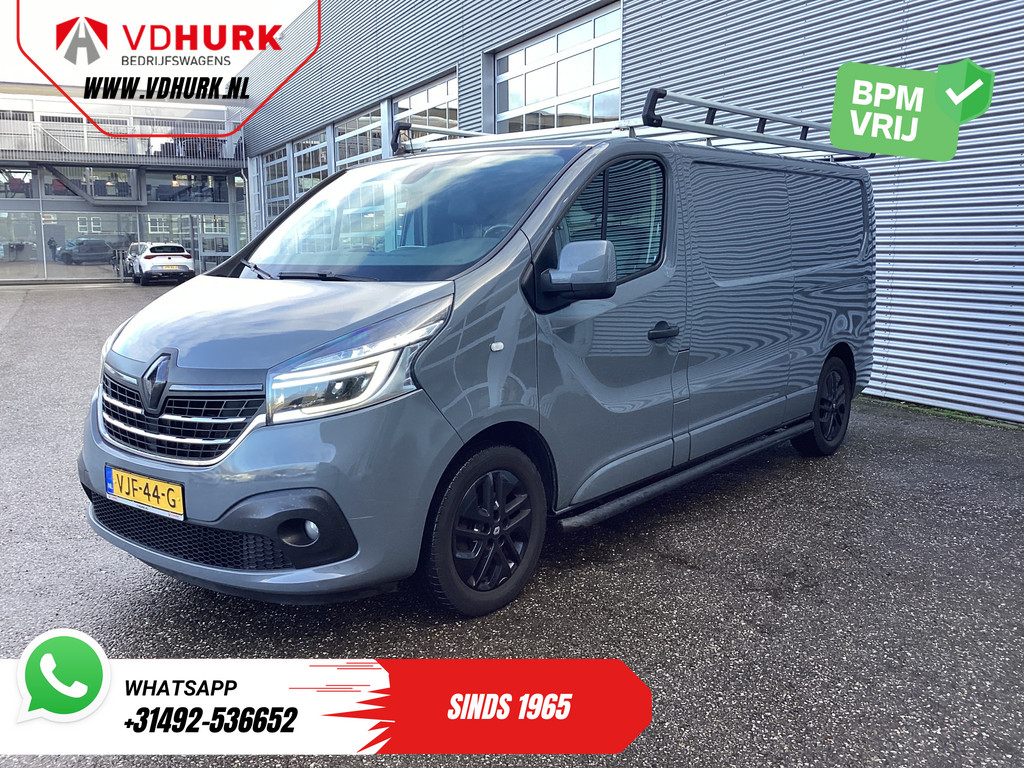 Renault Trafic Bestelbus 2.0 dCi 145 pk L2 NL Auto/ LED/ Carplay/ Climate/ Imperiaal/ Navi/ Camera/ Cruise/ 17'LMV/ PDC/ Trekhaak 7