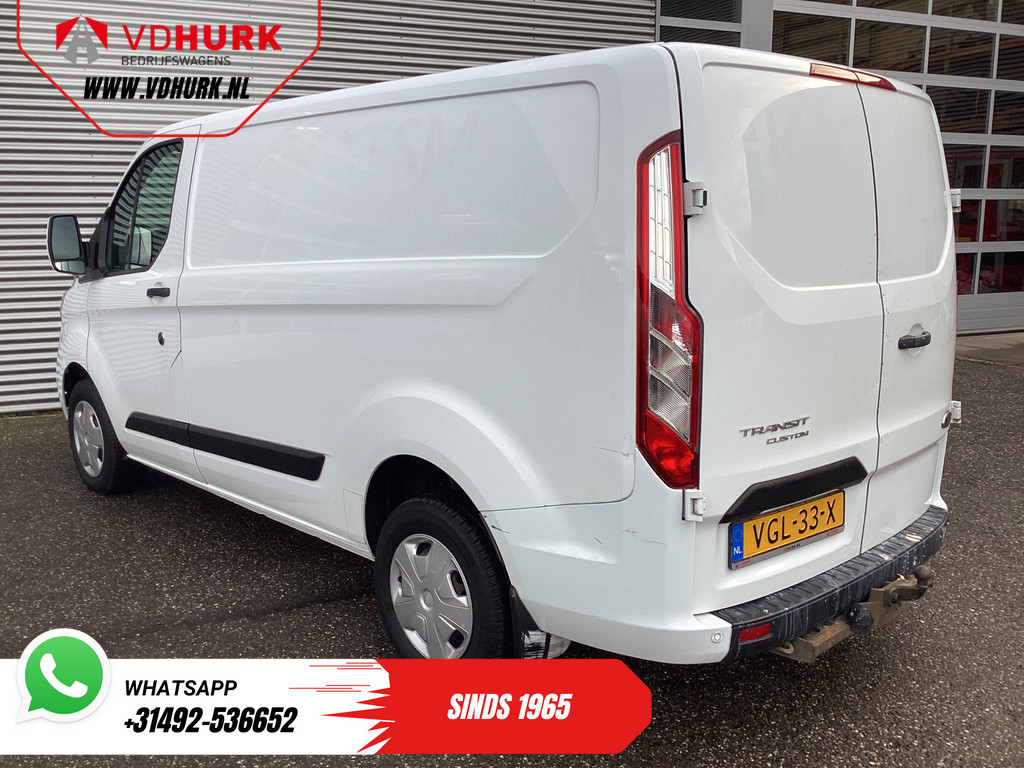 Ford Transit Custom Bestelbus 2.0 TDCI EXPORT ONLY Carplay/ Airco/ Cruise/ Trekhaak/ 2.5t Trekverm./ PDC V+A/ Navi 1