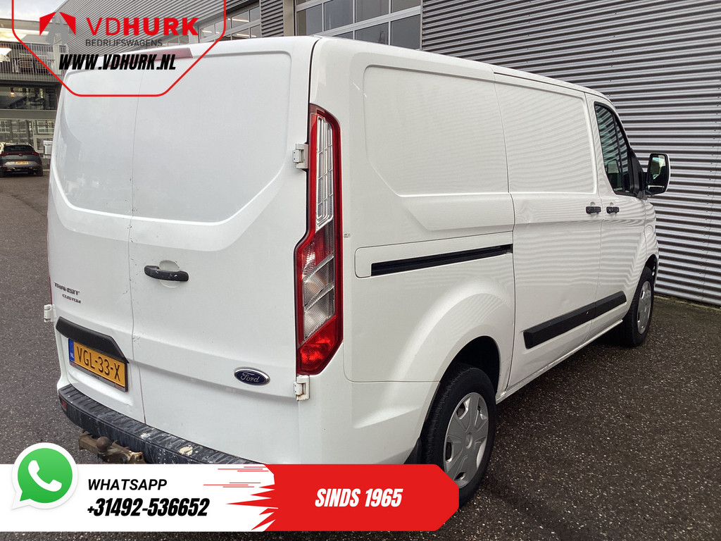 Ford Transit Custom Bestelbus 2.0 TDCI EXPORT ONLY Carplay/ Airco/ Cruise/ Trekhaak/ 2.5t Trekverm./ PDC V+A/ Navi 8