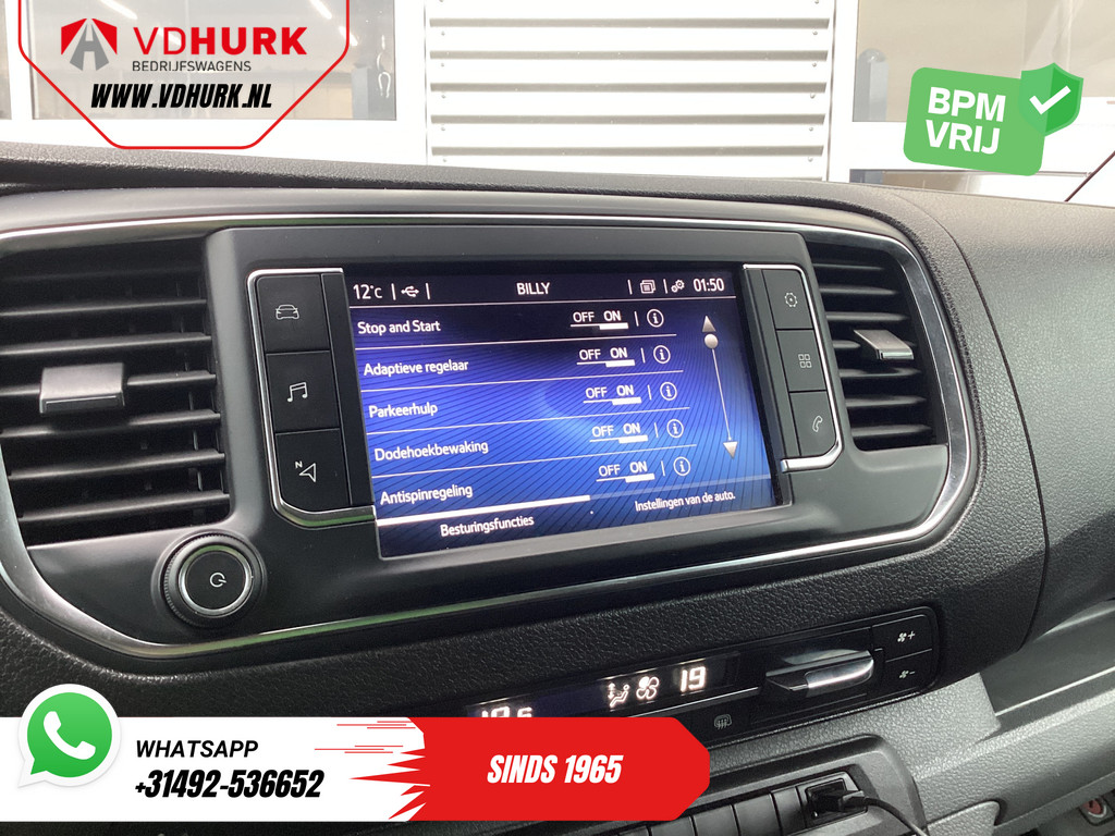 Toyota ProAce Worker Bestelbus 2.0 Aut. L2 Adapt.Cruise/ Headup/ Standkachel/ Stoelverw/ Keyless/ Carplay/ Navi/ Camera/ PDC/ LMV/ Climate/ Trekhaak 11