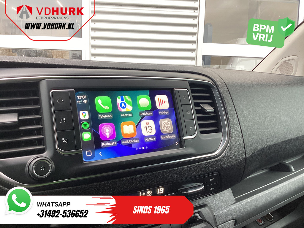 Toyota ProAce Worker Bestelbus 2.0 Aut. L2 Adapt.Cruise/ Headup/ Standkachel/ Stoelverw/ Keyless/ Carplay/ Navi/ Camera/ PDC/ LMV/ Climate/ Trekhaak 9