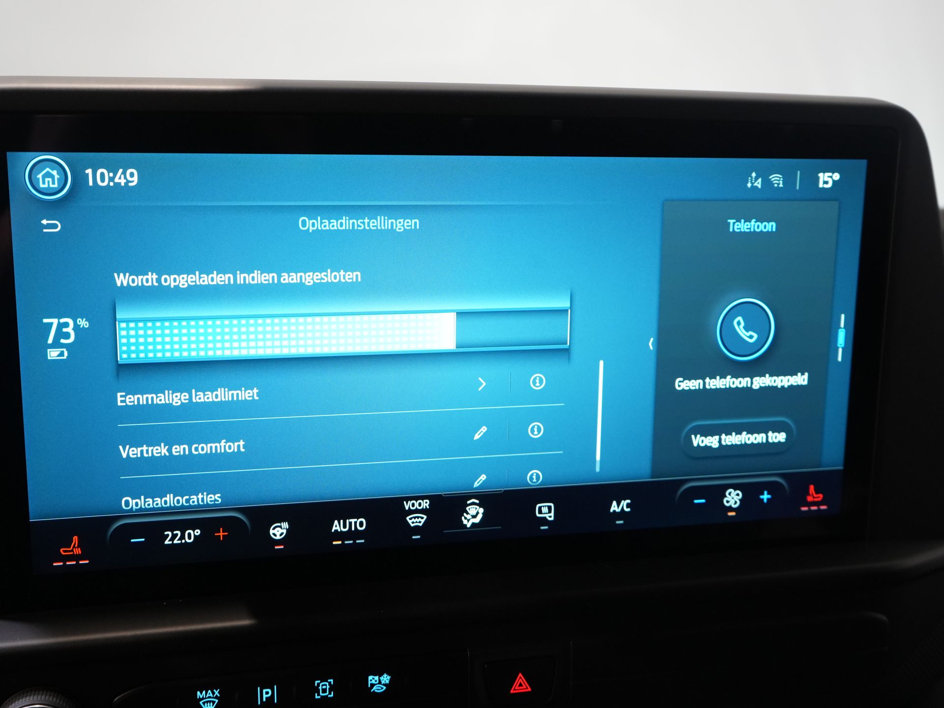 Ford E-Transit Custom Bestelbus Trend L2 65 kWh 330 km WLTP Garantie t/m 2030/ LED/ Snellader/ 2.3t Trekverm./ Stuurverw./ Stoelverw./ Carplay/ Climate/ Camera/ 26