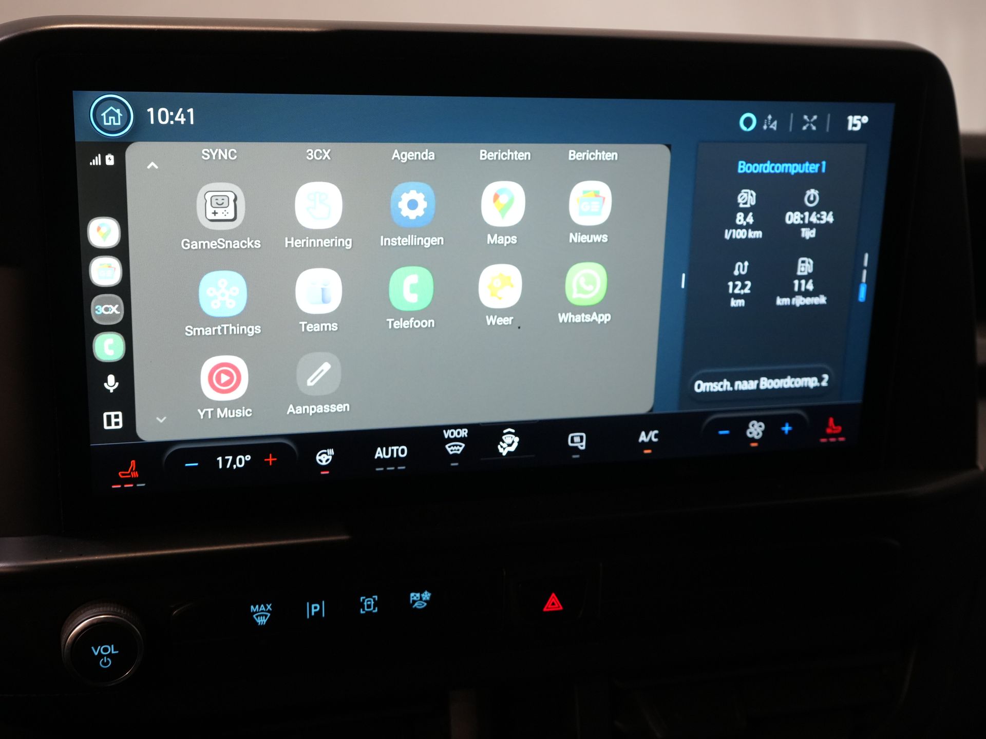 Ford Transit Custom Bestelbus 2.0 TDCI 135 pk LED/ Carplay/ 2.8t Trekverm./ Stuurverw./ Stoelverw./ Climate/ Camera/ Cruise/ PDC 23