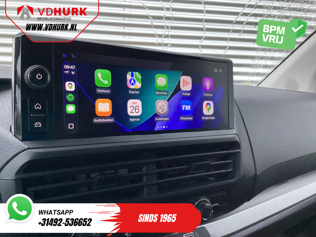 Peugeot Expert Bestelbus 2.0 HDi 145 pk Aut. DC Dubbel Cabine 6 Pers./ Navi/ Carplay/ Camera/ PDC/ Cruise/ Airco 14