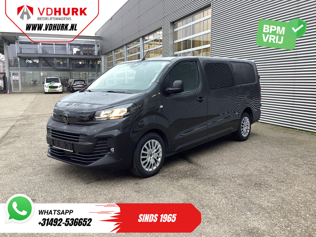 Peugeot Expert Bestelbus 2.0 HDi 145 pk Aut. DC Dubbel Cabine 6 Pers./ Navi/ Carplay/ Camera/ PDC/ Cruise/ Airco 8