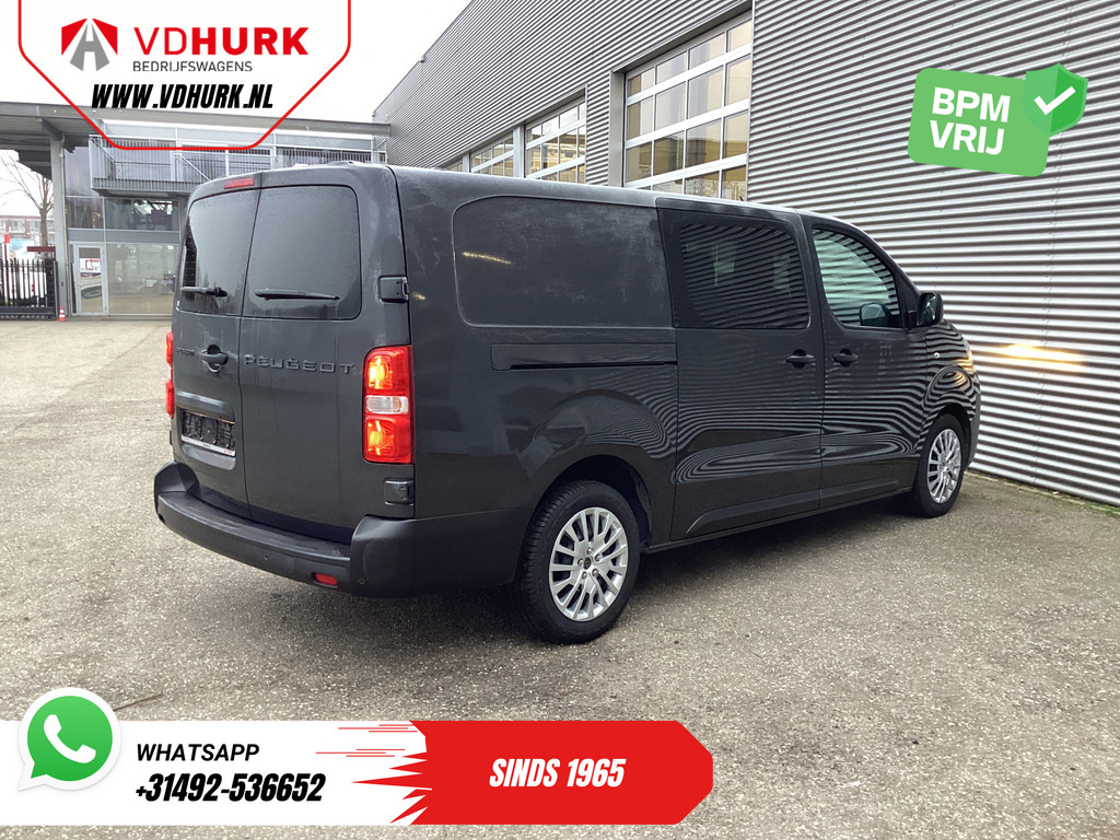 Peugeot Expert Bestelbus 2.0 HDi 145 pk Aut. DC Dubbel Cabine 6 Pers./ Navi/ Carplay/ Camera/ PDC/ Cruise/ Airco 9