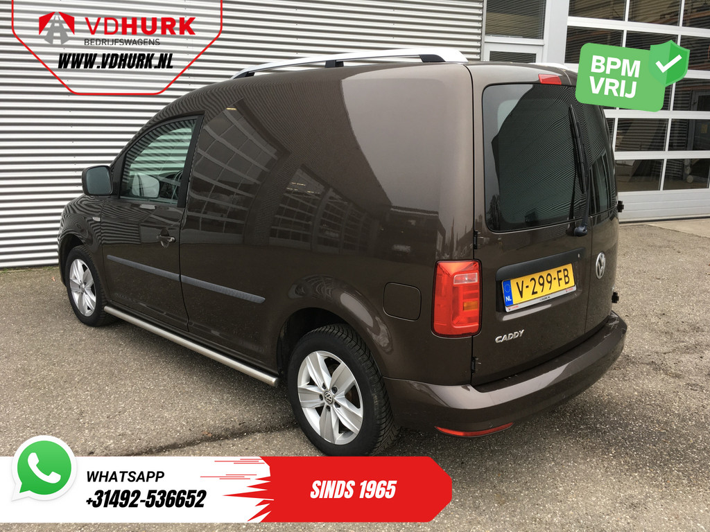 Volkswagen Caddy Bestelbus 1.6 TDI 105 pk Aut. Highline NL Auto/ DB-Riem V.V./ Carplay/ Climate/ Stoelverw./ Cruise/ Navi/ LMV /PDC/ 1