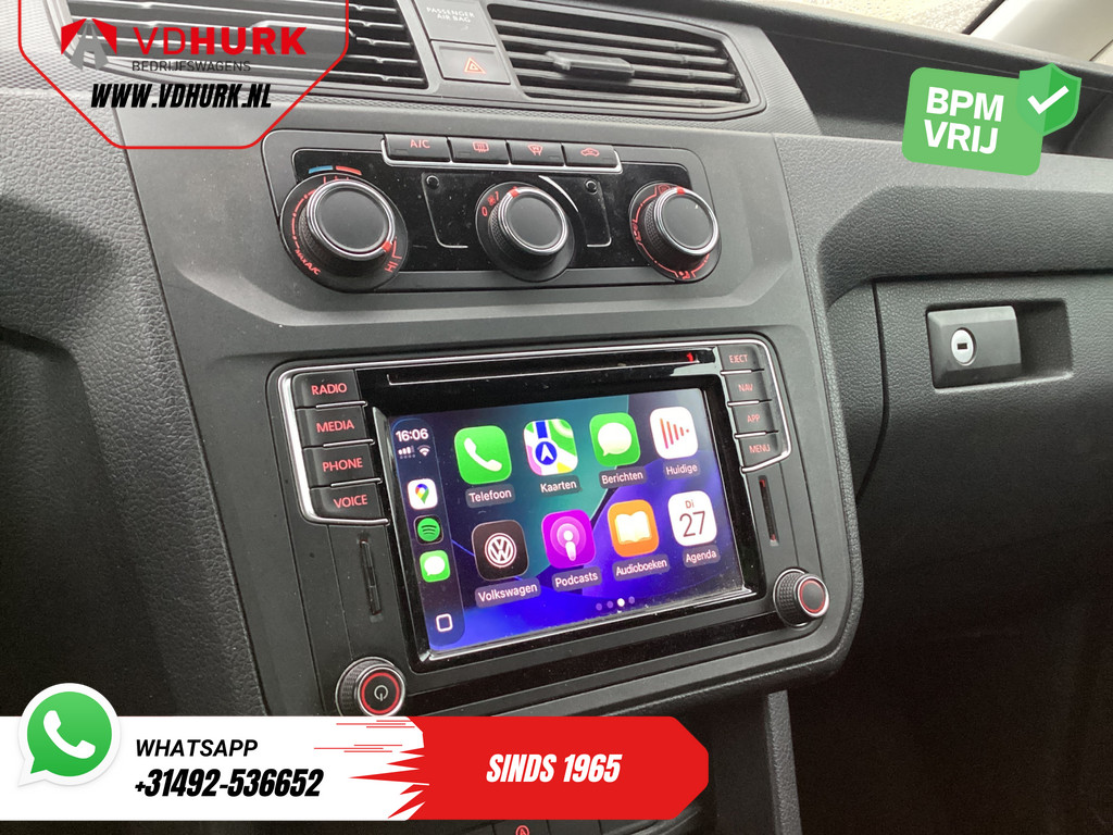 Volkswagen Caddy Bestelbus 2.0 TDI 100 pk DSG Aut. 70 Edition Bi-xenon/ Riem. V.V/ Adapt.Cruise/ Carplay/ Navi/ PDC/ LMV/ Airco 12