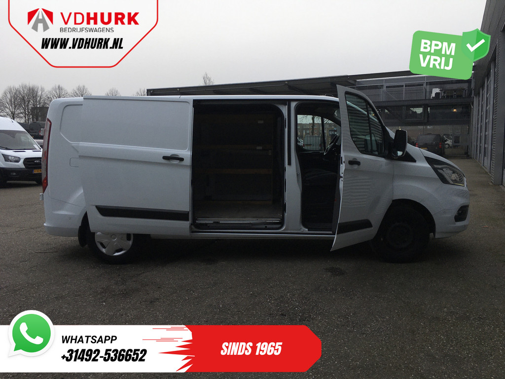Ford Transit Custom Bestelbus 2.0 TDCI 130 pk L2 Carplay/ 2.8t Trekverm./ Stoelverw./ Airco/ Navi/ Camera/ Cruise/ PDC 5