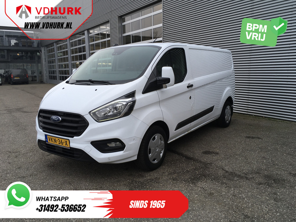Ford Transit Custom Bestelbus 2.0 TDCI 130 pk L2 Carplay/ 2.8t Trekverm./ Stoelverw./ Airco/ Navi/ Camera/ Cruise/ PDC 7