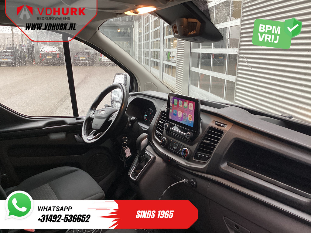 Ford Transit Custom Bestelbus 2.0 TDCI 130 pk Aut. L2 Carplay/ Airco/ Cruise/ Camera/ PDC V+A/ DAB 2