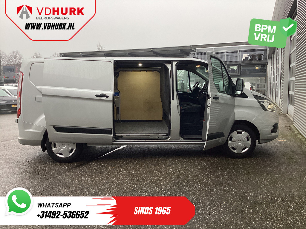 Ford Transit Custom Bestelbus 2.0 TDCI 130 pk Aut. L2 Carplay/ Airco/ Cruise/ Camera/ PDC V+A/ DAB 5