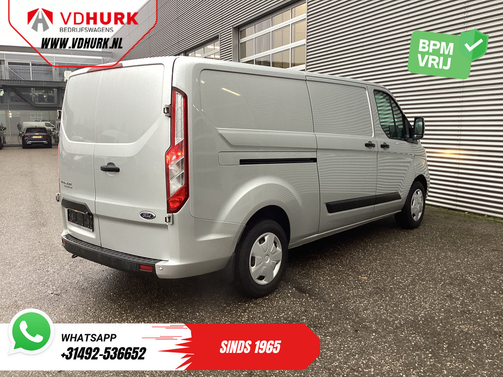 Ford Transit Custom Bestelbus 2.0 TDCI 130 pk Aut. L2 Carplay/ Airco/ Cruise/ Camera/ PDC V+A/ DAB 8