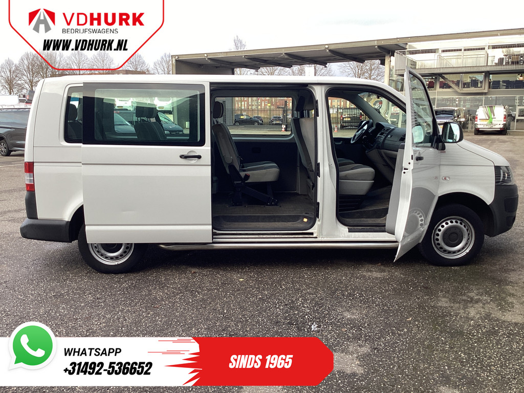 Volkswagen Transporter Personenvervoer 2.0 TDI L2 EXPORT MARGE 9 Persoons/ Combi/ Kombi/ 9Pers./ Airco / Sidebars/ 2x2x3 5