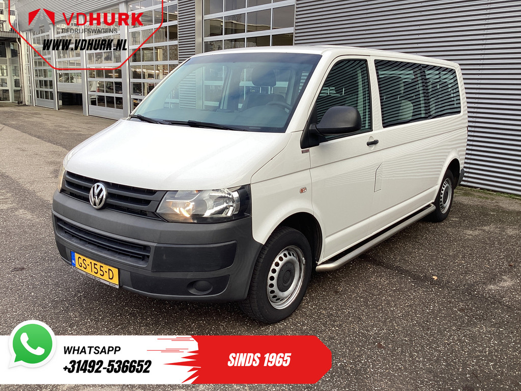 Volkswagen Transporter Personenvervoer 2.0 TDI L2 EXPORT MARGE 9 Persoons/ Combi/ Kombi/ 9Pers./ Airco / Sidebars/ 2x2x3 7
