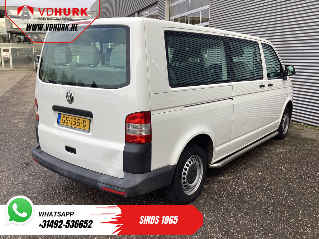 Volkswagen Transporter Personenvervoer 2.0 TDI L2 EXPORT MARGE 9 Persoons/ Combi/ Kombi/ 9Pers./ Airco / Sidebars/ 2x2x3 8