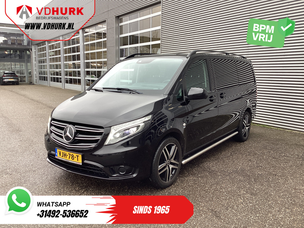 Mercedes-Benz Vito Bestelbus 114 CDI Aut. L2 Dubbel Cabine DC NL Auto/ LED/ Carplay/ 2x Schuifdeur/ Leder/ Stoelverw./ Climate/ Navi/ Camera/ Cruise/ LMV/ Si 8