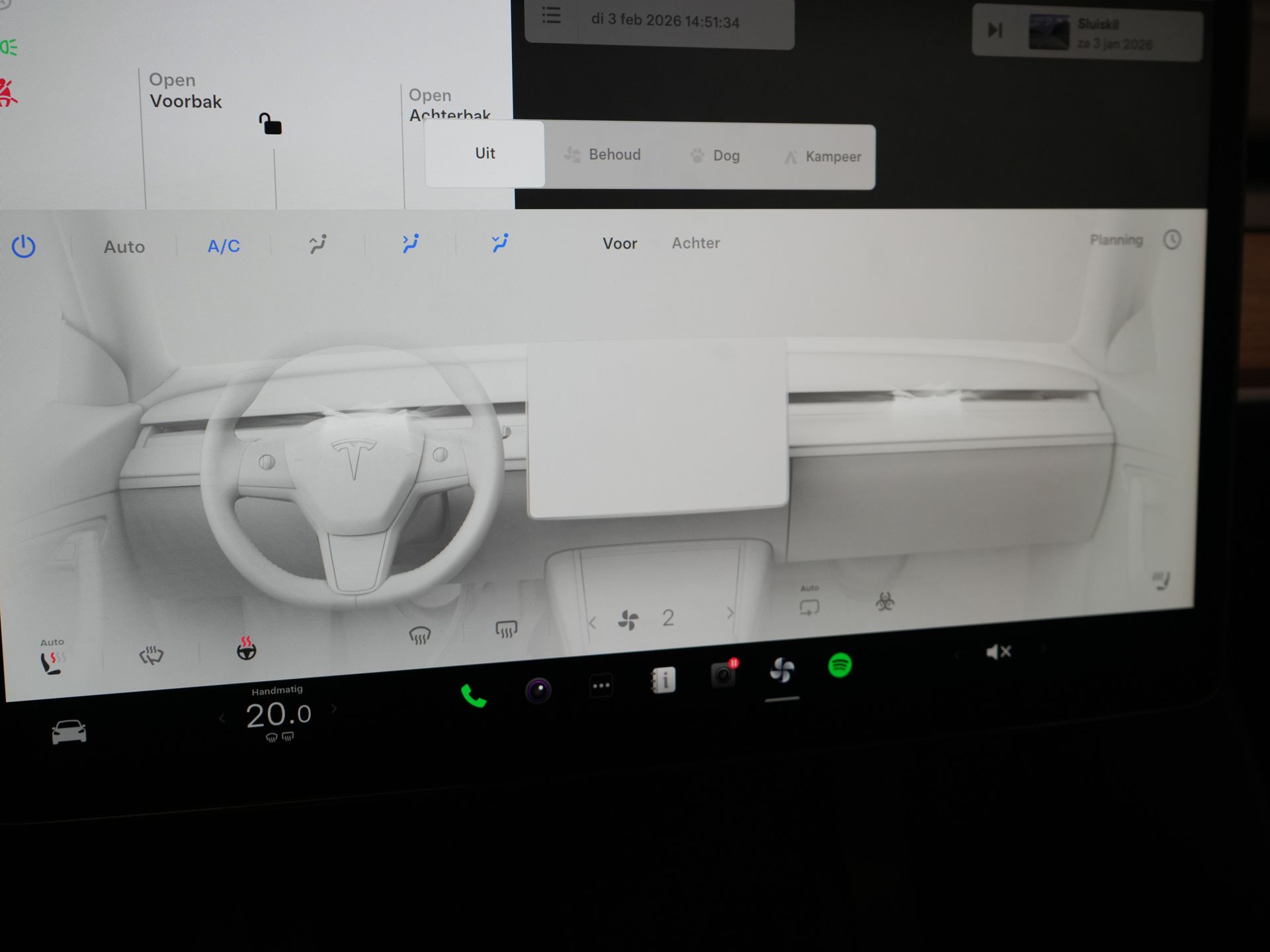 Tesla Model Y SUV 455 Km WLTP (DEMO) Adapt.Cruise/ Pano/ Elek.stoelen/ Memory Elek.klep/ Stoelverw./ Navi/ 360 camera/ Climate/ 20” LMV 22