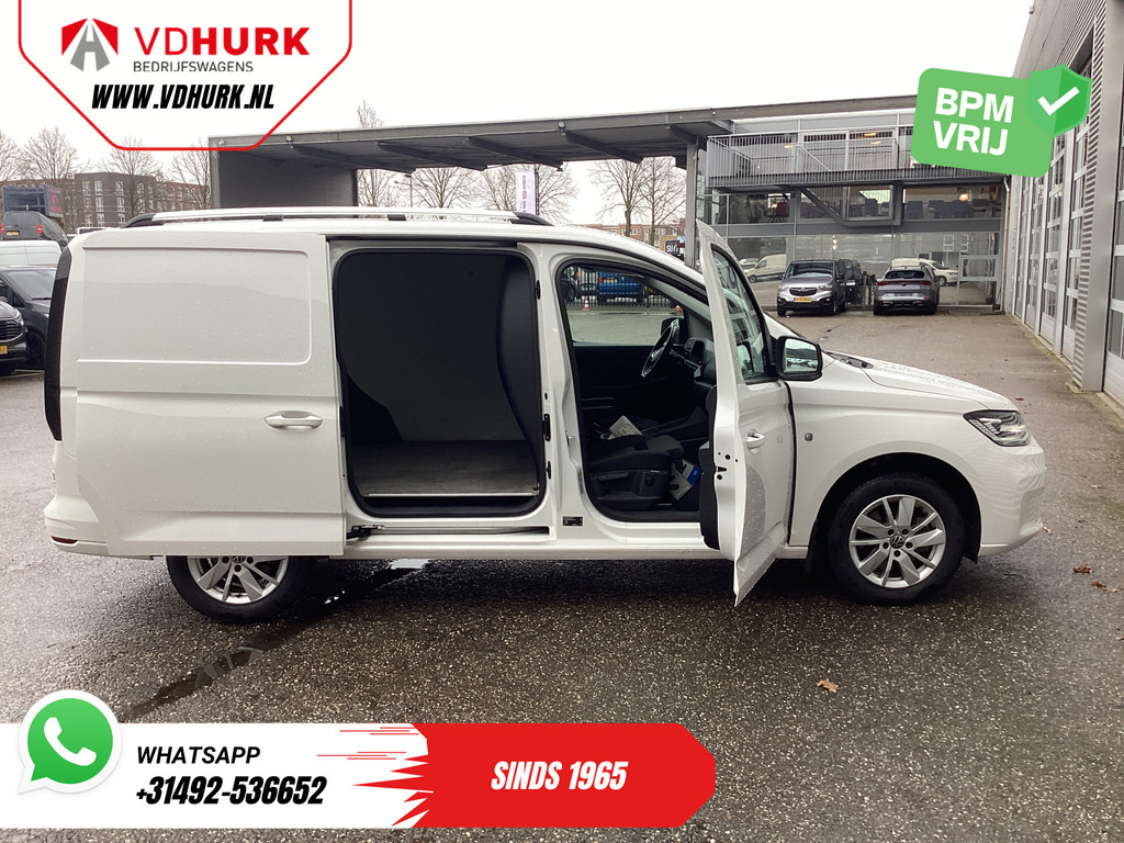 Volkswagen Caddy Cargo Maxi Bestelbus 2.0 TDI 125 pk DSG Aut. Virtual Cockpit/ LED/ Carplay/ Camera/ Stoelverw/ Standkachel / LMV/ PDC 5
