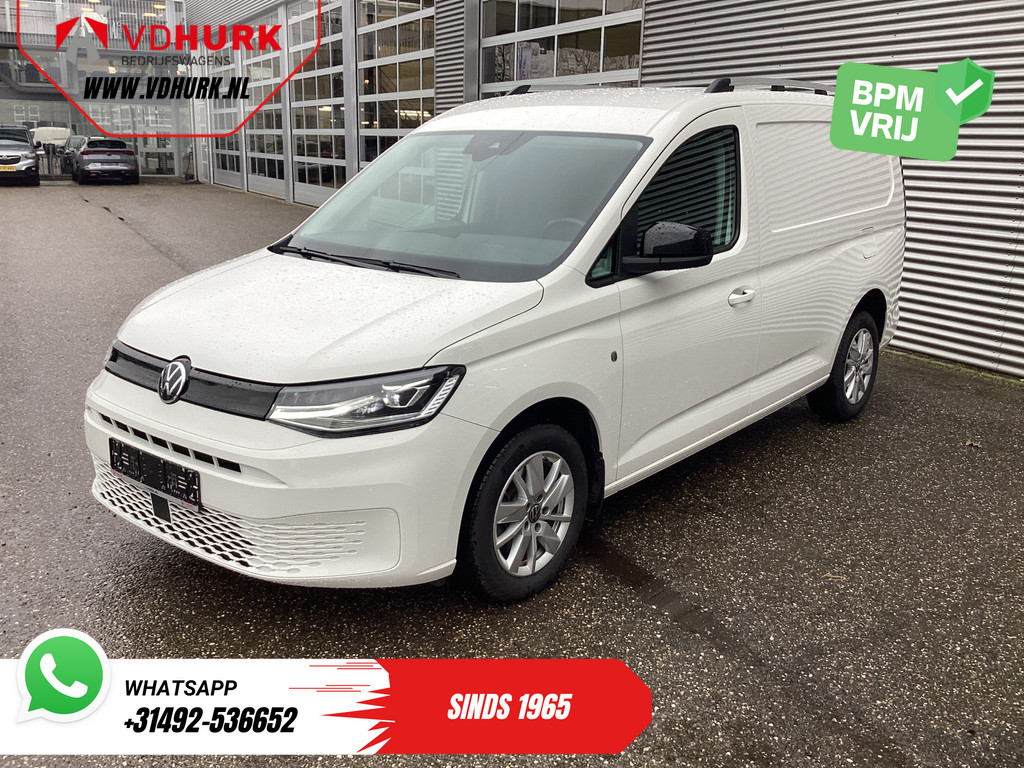 Volkswagen Caddy Cargo Maxi Bestelbus 2.0 TDI 125 pk DSG Aut. Virtual Cockpit/ LED/ Carplay/ Camera/ Stoelverw/ Standkachel / LMV/ PDC 7