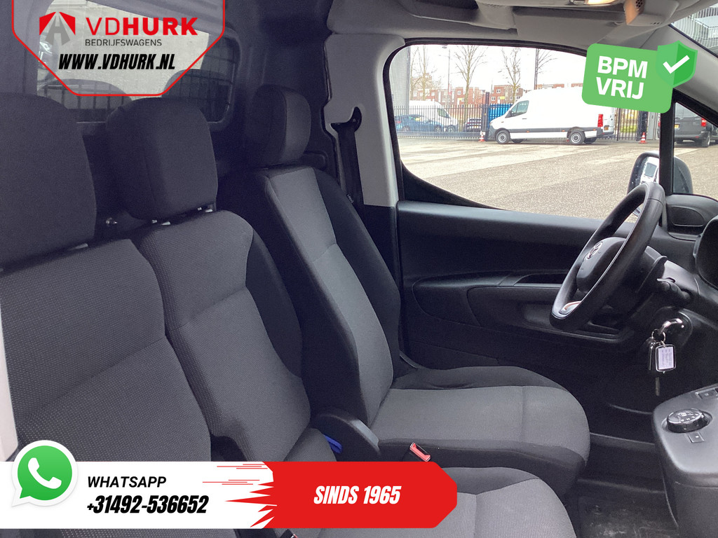 Toyota PROACE CITY Bestelbus 1.5 130 pk Aut. L2 2x Schuifdeur/ 3 Pers./ Carplay/ Standkachel/ Airco/ Camera/ Cruise/ PDC 11