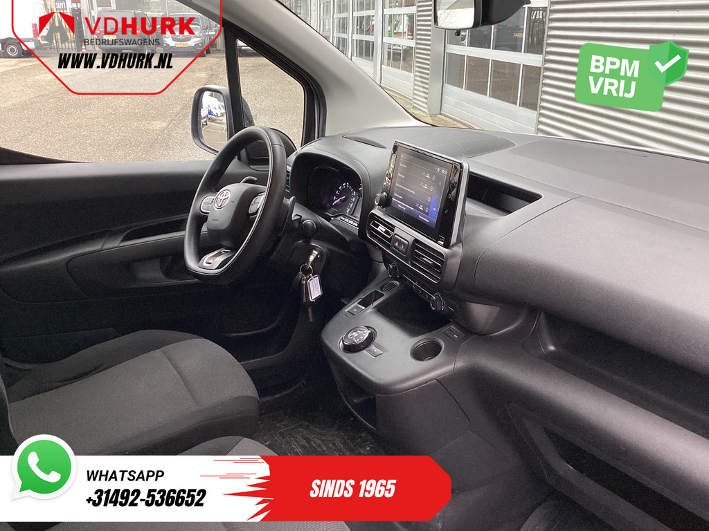 Toyota PROACE CITY Bestelbus 1.5 130 pk Aut. L2 2x Schuifdeur/ 3 Pers./ Carplay/ Standkachel/ Airco/ Camera/ Cruise/ PDC 2