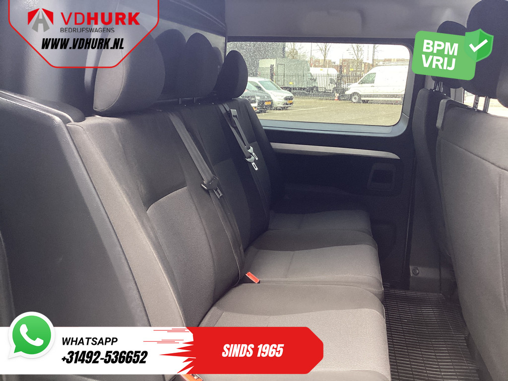 Fiat Scudo Bestelbus 2.0 MJ 145 pk DC Dubbel Cabine 6 Pers./ Camera/ Cruise/ PDC/ DAB/ Airco 10