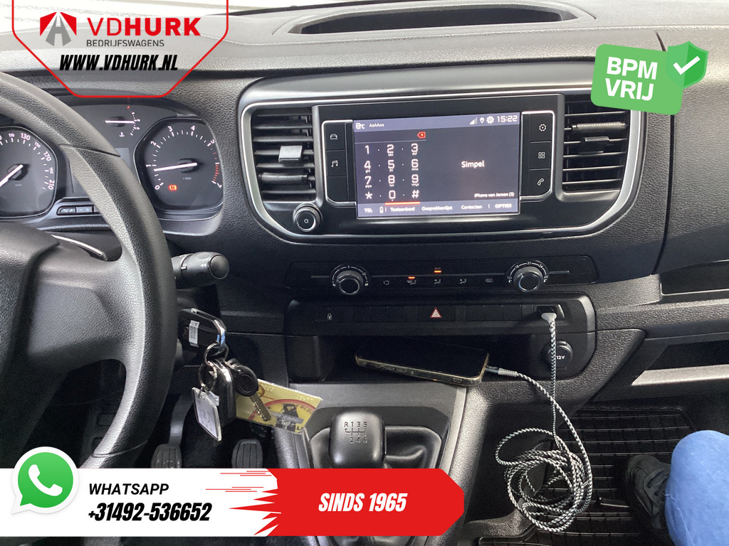 Fiat Scudo Bestelbus 2.0 MJ 145 pk DC Dubbel Cabine 6 Pers./ Camera/ Cruise/ PDC/ DAB/ Airco 12