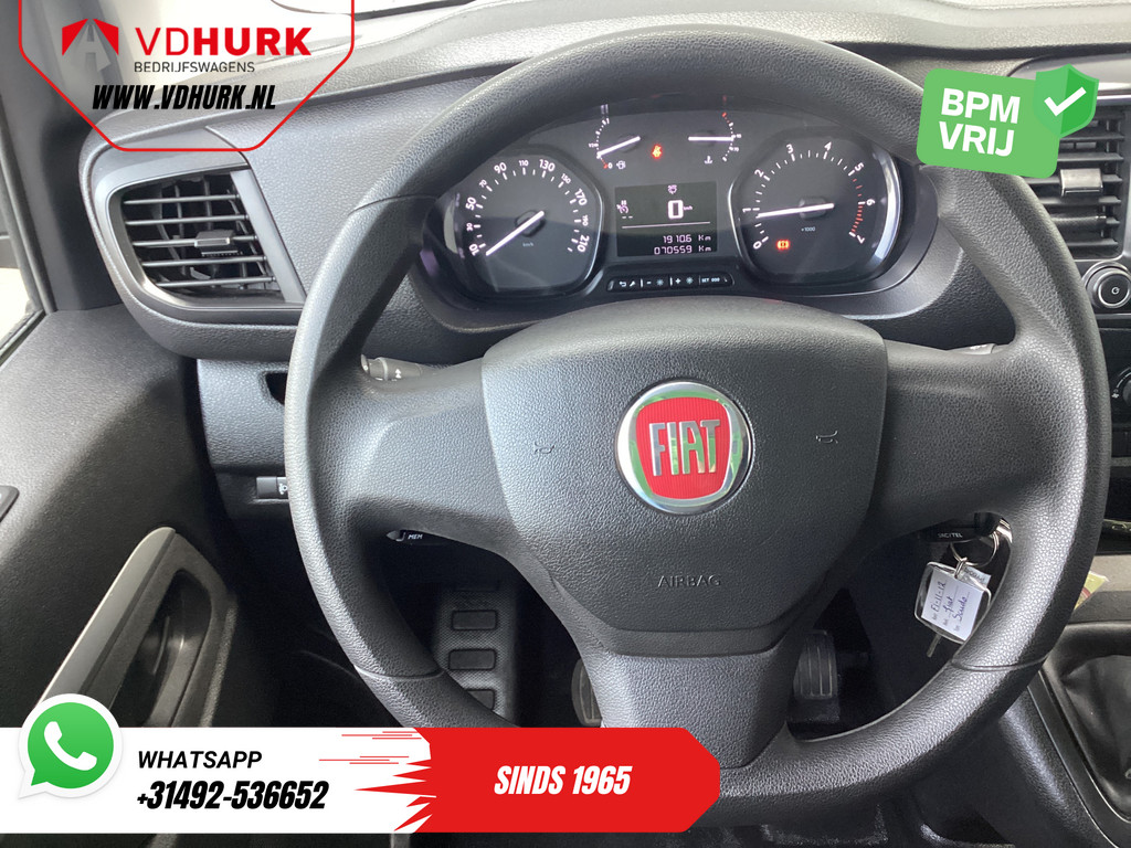 Fiat Scudo Bestelbus 2.0 MJ 145 pk DC Dubbel Cabine 6 Pers./ Camera/ Cruise/ PDC/ DAB/ Airco 13