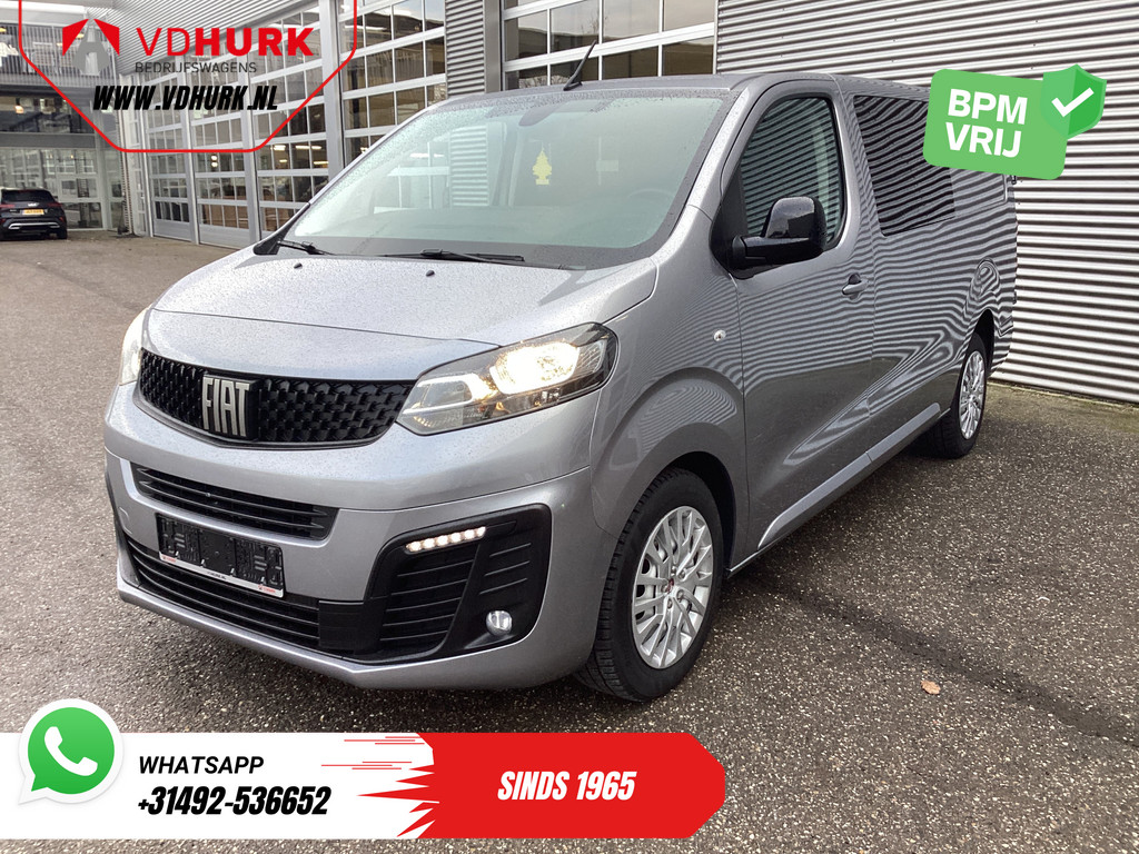Fiat Scudo Bestelbus 2.0 MJ 145 pk DC Dubbel Cabine 6 Pers./ Camera/ Cruise/ PDC/ DAB/ Airco 7