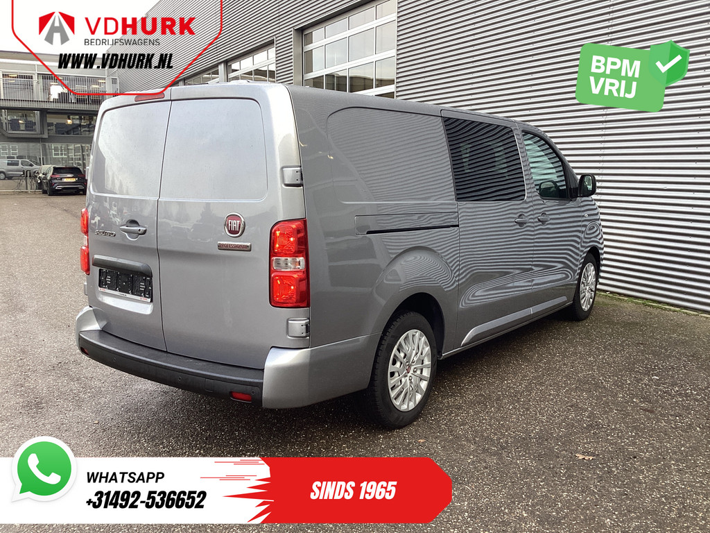 Fiat Scudo Bestelbus 2.0 MJ 145 pk DC Dubbel Cabine 6 Pers./ Camera/ Cruise/ PDC/ DAB/ Airco 8
