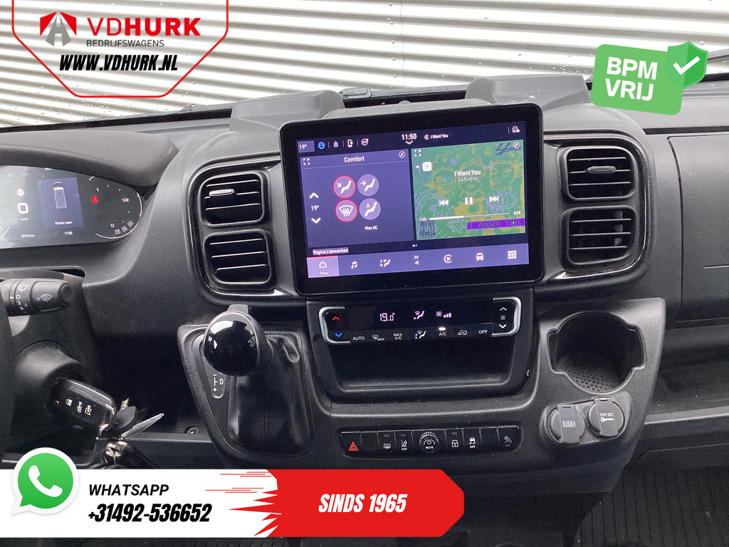 Opel Movano Bestelbus 35 2.2 CDTI 140 pk Aut. L2H2 NL Auto/ LED/ Virtual Cockpit/ Carplay/ Climate/ Navi/ Cruise/ Camera/ DAB 11