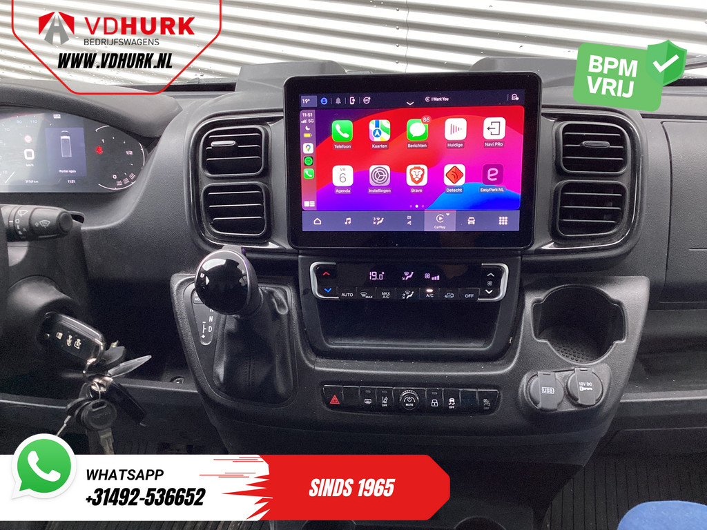 Opel Movano Bestelbus 35 2.2 CDTI 140 pk Aut. L2H2 NL Auto/ LED/ Virtual Cockpit/ Carplay/ Climate/ Navi/ Cruise/ Camera/ DAB 12
