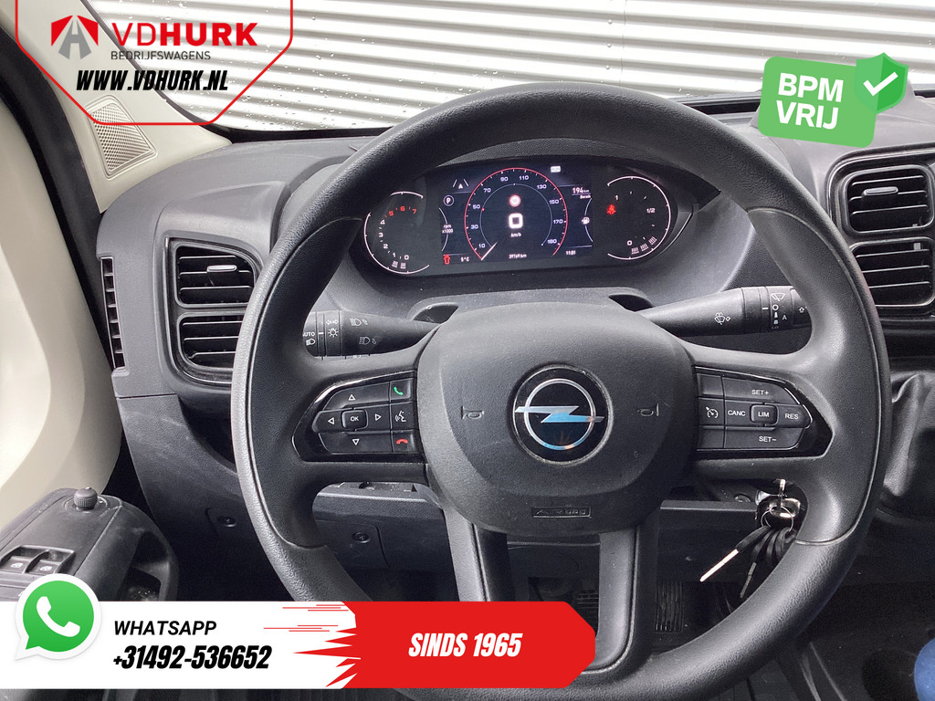 Opel Movano Bestelbus 35 2.2 CDTI 140 pk Aut. L2H2 NL Auto/ LED/ Virtual Cockpit/ Carplay/ Climate/ Navi/ Cruise/ Camera/ DAB 13