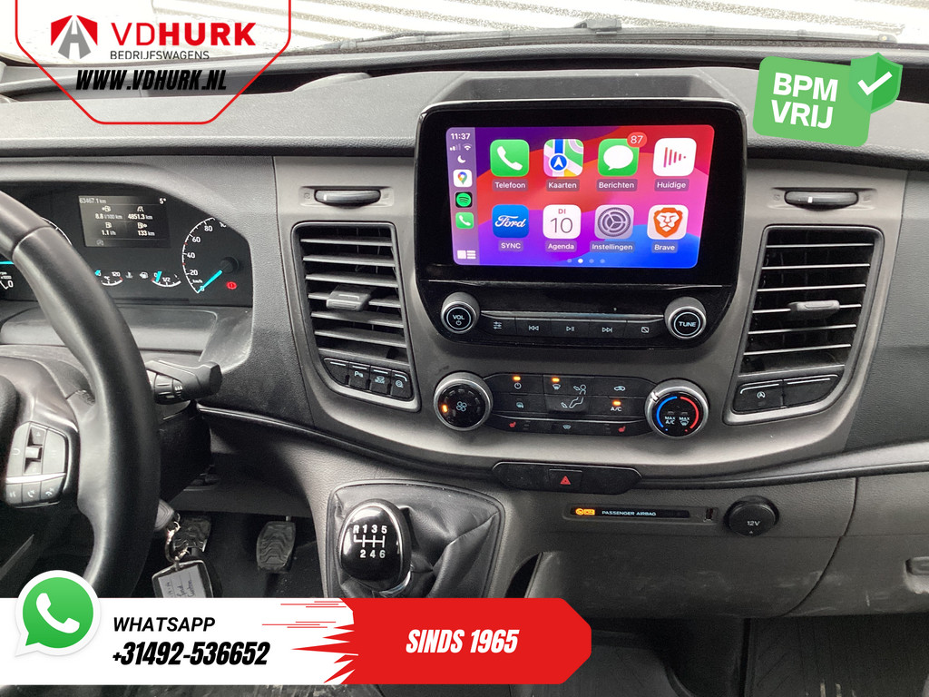 Ford Transit Custom Bestelbus 2.0 TDCI L2 Carplay/ Stoelverw./ Navi/ Airco/ Camera/ Cruise/ PDC/ DAB 11