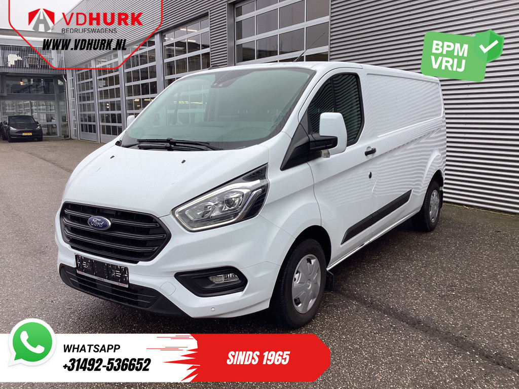 Ford Transit Custom Bestelbus 2.0 TDCI L2 Carplay/ Stoelverw./ Navi/ Airco/ Camera/ Cruise/ PDC/ DAB 7
