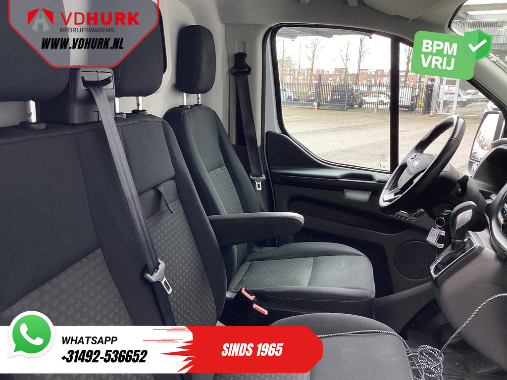 Ford Transit Custom Bestelbus 2.0 TDCI 130 pk Aut. L2 Carplay/ Stoelverw./ Navi/ Airco/ Cruise/ PDC/ DAB/ Trekhaak 8