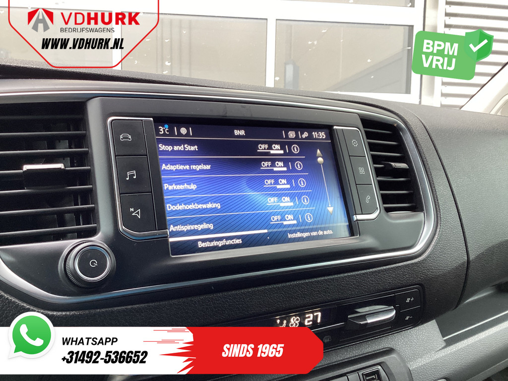 Toyota ProAce Worker Bestelbus 2.0 Aut. L2 Adapt.Cruise/ 2x Schuifdeur/ Standkachel/ Stoelverw./ Keyless/ Navi/ Camera/ PDC/ Climate/ Trekhaak 12