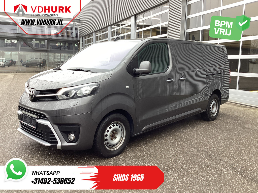 Toyota ProAce Worker Bestelbus 2.0 Aut. L2 Adapt.Cruise/ 2x Schuifdeur/ Standkachel/ Stoelverw./ Keyless/ Navi/ Camera/ PDC/ Climate/ Trekhaak 7