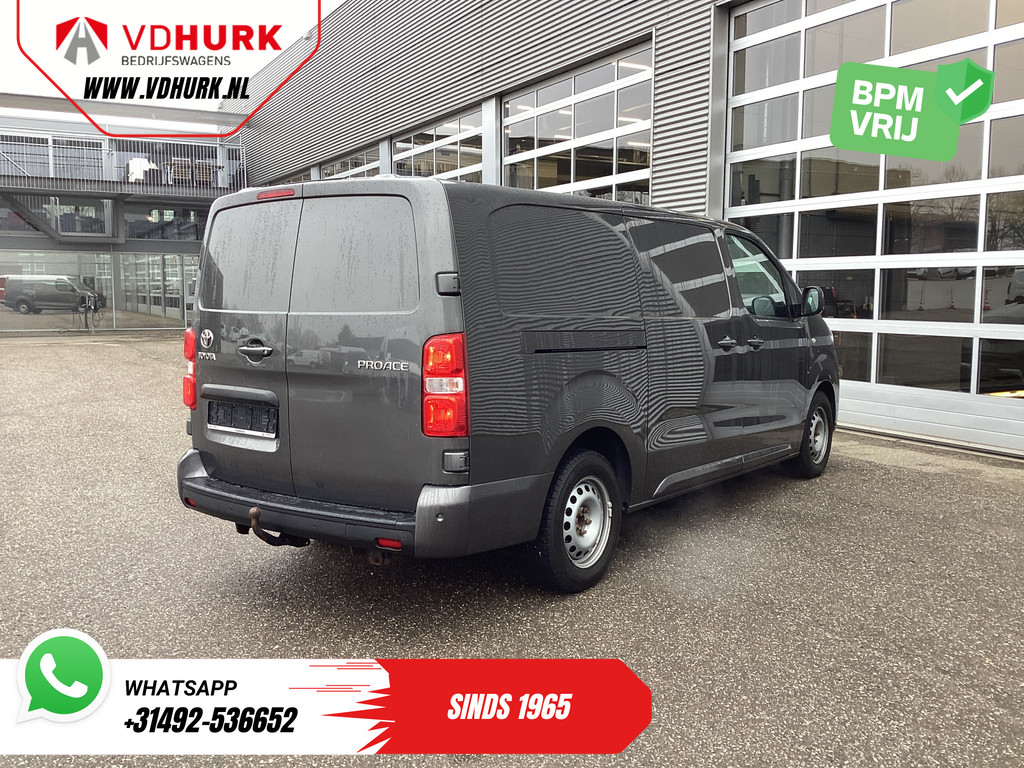 Toyota ProAce Worker Bestelbus 2.0 Aut. L2 Adapt.Cruise/ 2x Schuifdeur/ Standkachel/ Stoelverw./ Keyless/ Navi/ Camera/ PDC/ Climate/ Trekhaak 8