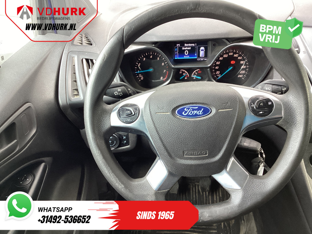 Ford Transit Connect Bestelbus 1.0 100 pk Trend BENZINE MARGE 3 Pers./ Carplay/ Camera/ Navi/ PDC/ Trekhaak/ Airco 10