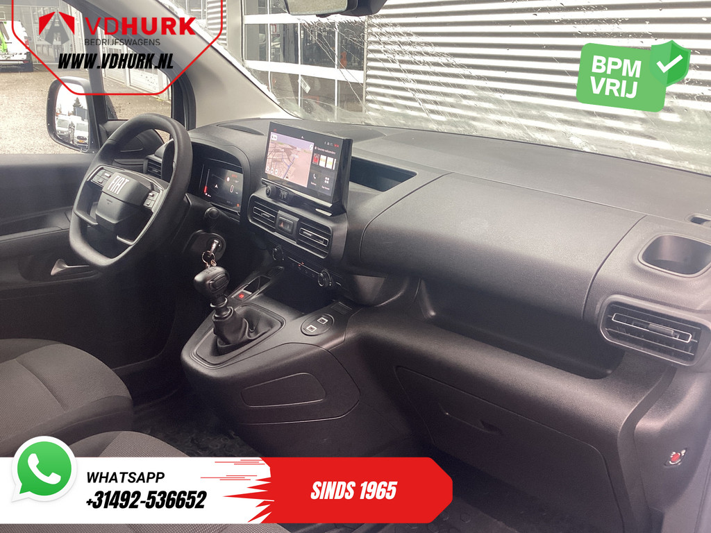 Fiat Doblò Bestelbus 1.5 HDi 100 pk 3 Pers./ Carplay/ Camera/ Navi/ PDC/ Cruise/ Airco 6