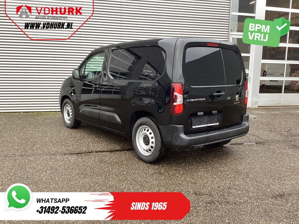 Peugeot e-Partner Bestelbus 50 kWh 280 km WLTP Standkachel/ Snellader/ DAB/ Cruise/ Airco 1