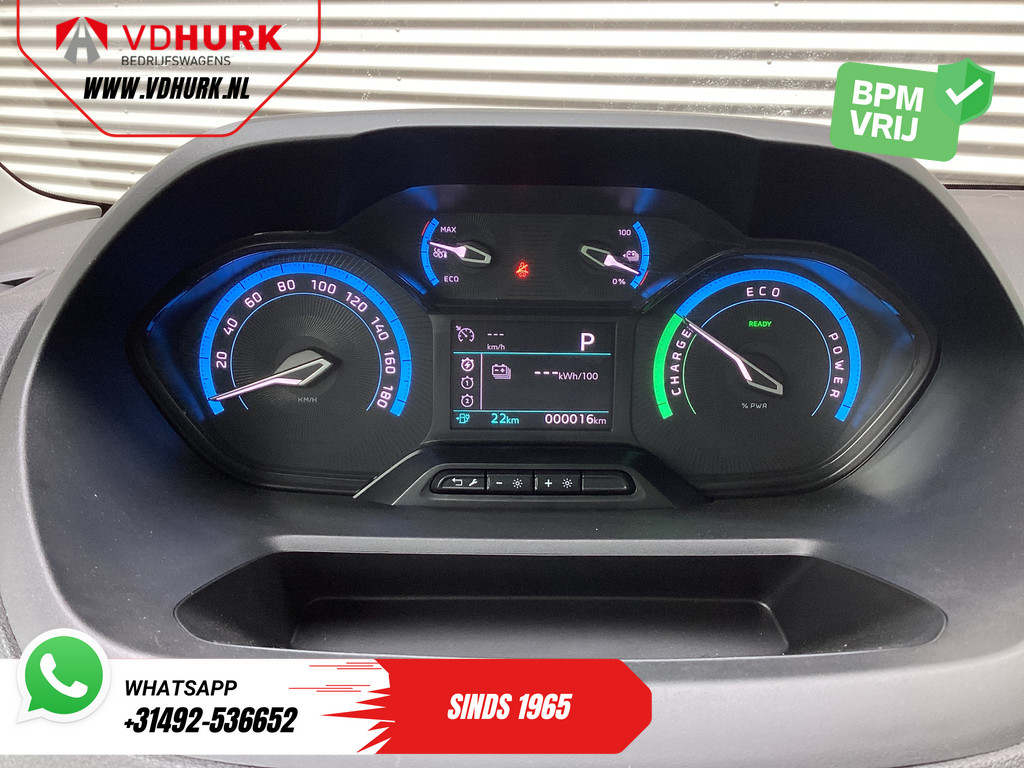 Peugeot e-Partner Bestelbus 50 kWh 280 km WLTP Standkachel/ Snellader/ DAB/ Cruise/ Airco 12