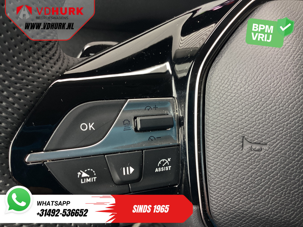 Peugeot e-Partner Bestelbus 50 kWh 336 km WLTP Snellader/ Warmtepomp/ Adapt.Cruise/ Virtual Cockpit/ Stuurverw./ Carplay/ 360 Camera/ Standkachel/ Climate/  13