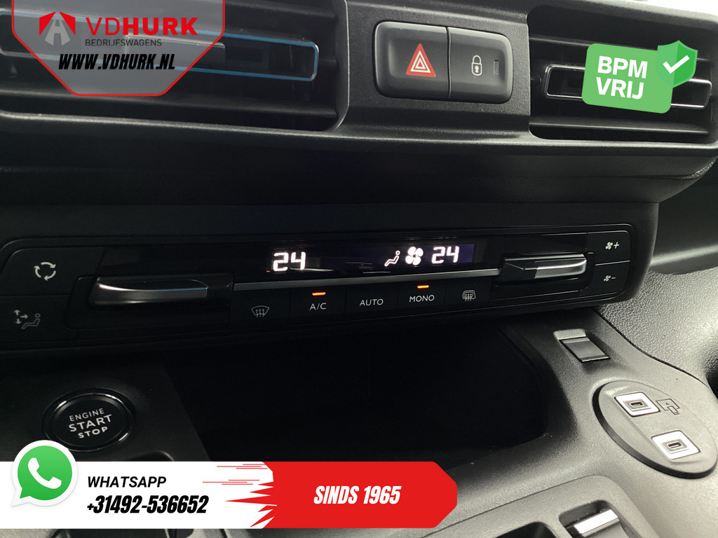 Peugeot e-Partner Bestelbus 50 kWh 336 km WLTP Snellader/ Warmtepomp/ Adapt.Cruise/ Virtual Cockpit/ Stuurverw./ Carplay/ 360 Camera/ Standkachel/ Climate/  14