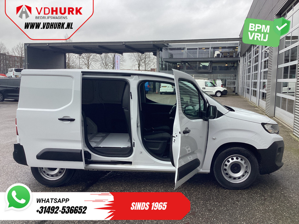 Peugeot e-Partner Bestelbus 50 kWh 336 km WLTP Snellader/ Warmtepomp/ Adapt.Cruise/ Virtual Cockpit/ Stuurverw./ Carplay/ 360 Camera/ Standkachel/ Climate/  5