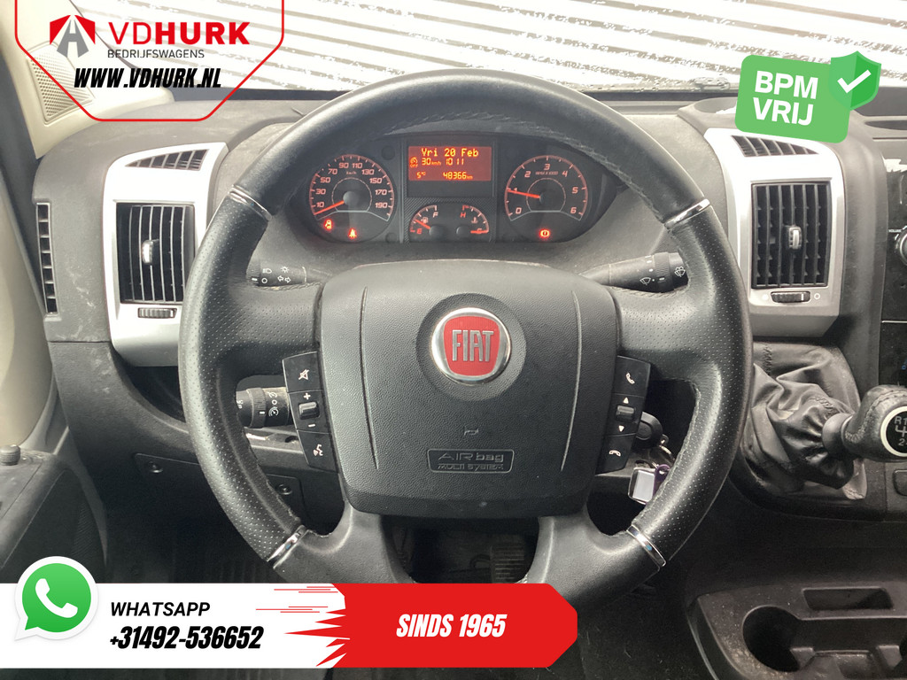 Fiat Ducato Bestelbus 35 2.3 180 pk MJ L4H3 Glasresteel/ 3T trekverm./ Imperiaal + Ladder/ Navi/ Camera/ PDC/ Cruise/ Airco/ Trekhaak 10