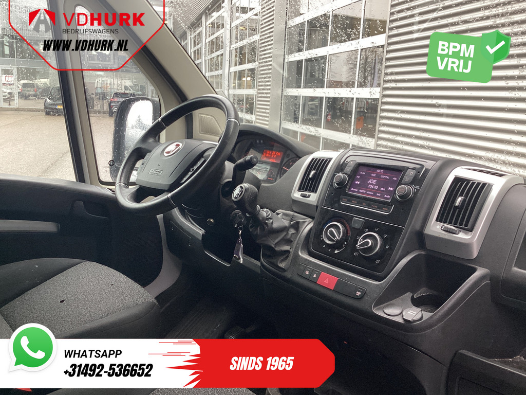 Fiat Ducato Bestelbus 35 2.3 180 pk MJ L4H3 Glasresteel/ 3T trekverm./ Imperiaal + Ladder/ Navi/ Camera/ PDC/ Cruise/ Airco/ Trekhaak 2