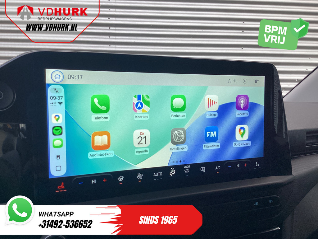 Ford E-Transit Custom Bestelbus 340 71 kWh 218 pk 340 km WLTP L2 Limited 2x Elek.Schuif/ 2.3t Trekverm./ Snellader/ Matrix LED/ B&O/ Adapt.Cruise/ Standkachel/  13